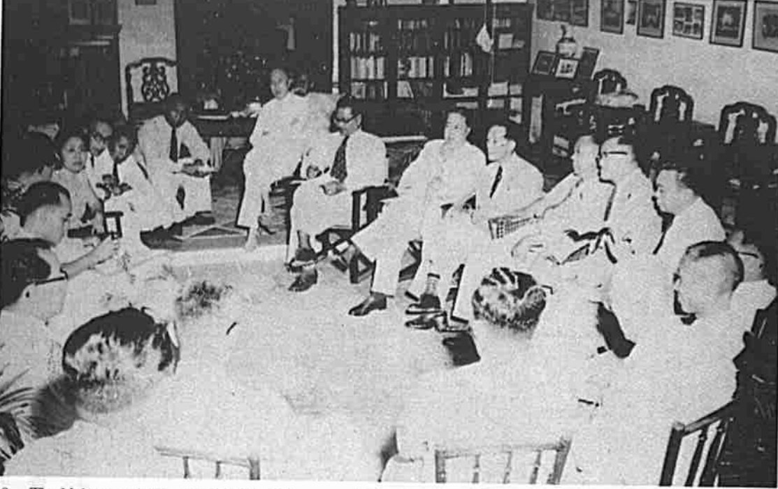 In January 1955, Tunku Abdul Rahman and Tan Cheng Lock met representatives of Chinese-medium education at a conference in Malacca. Pre-independence Alliance politics was not merely electoral arithmetic — it was a continuous negotiation over education, citizenship, language, and communal representation.